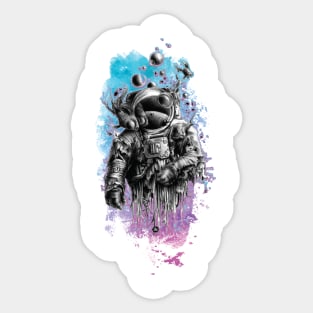 Astronaut - Dare to Dive Sticker